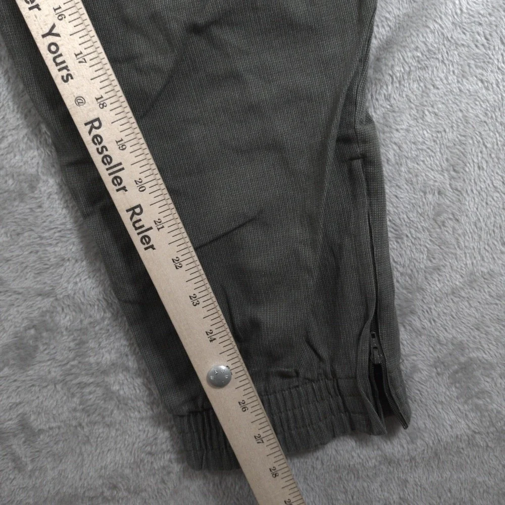 Adidas Jogger Pants Mens XXL Tapered Elastic Waist Ankle Zip Y2K Skater Woven